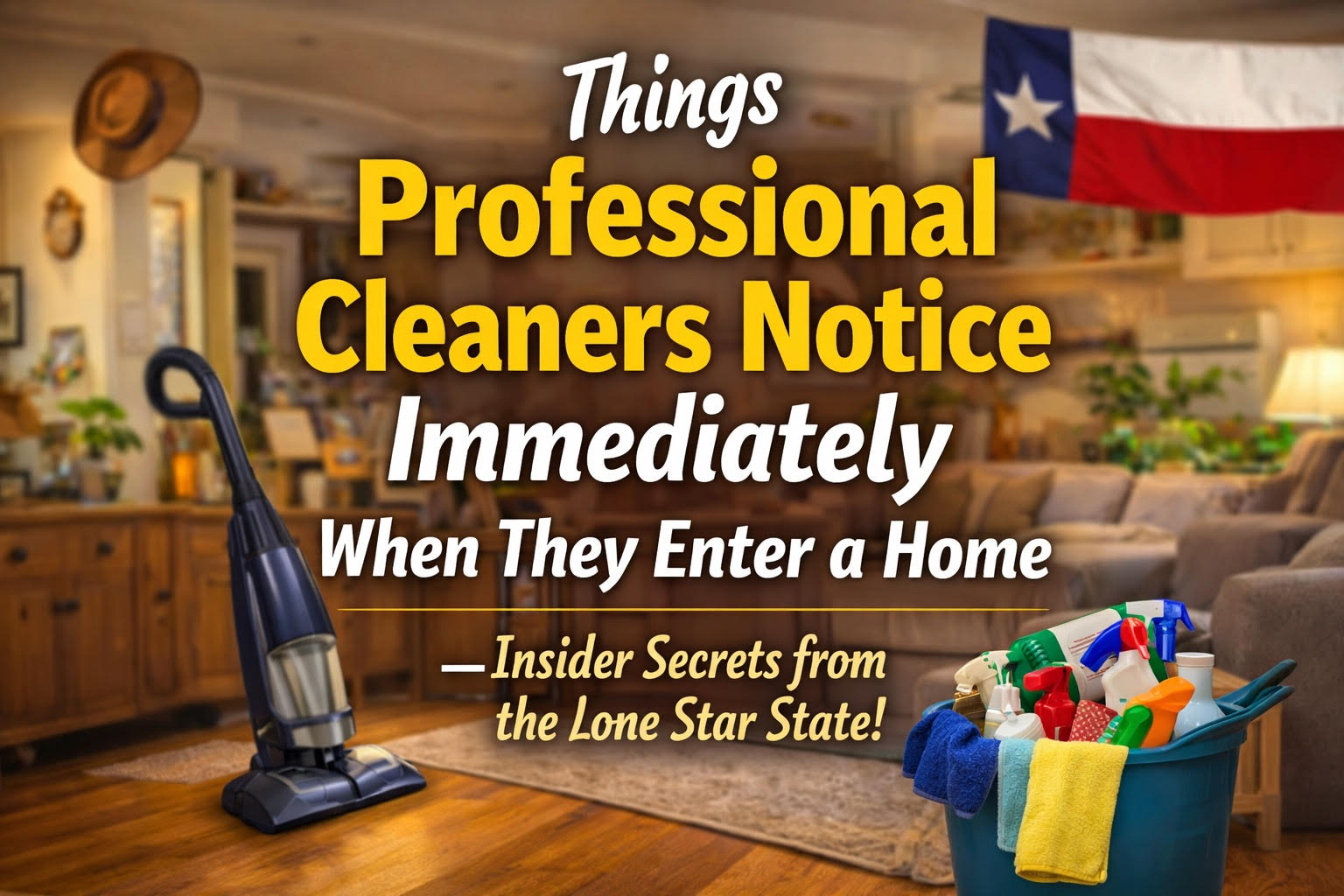 Things Professional Cleaners Notice Immediately When They Enter a Home
