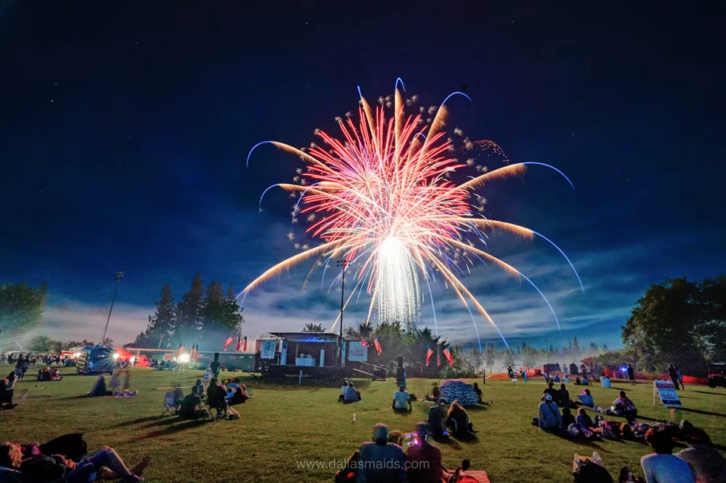 Fireworks to celebrate Fourth of July in Dallas