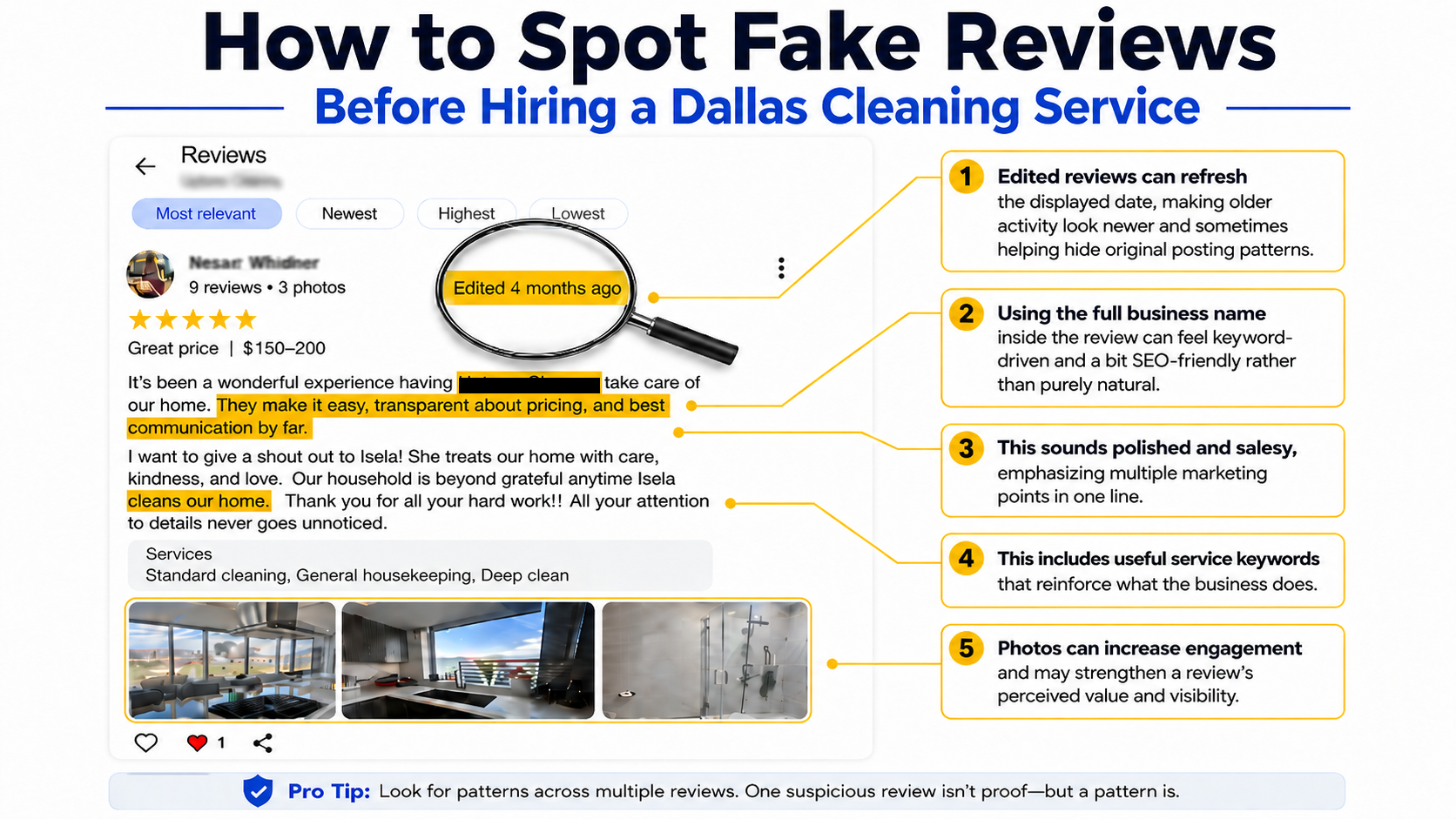Spotting Fake Reviews on Google